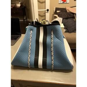 Blue and White Tote Casual Soft Light Weight